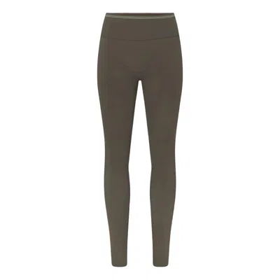 Nike (wmns)  X Skims Ribbed Seamless 26"" Legging 'dusty Oakmoss' In Pattern