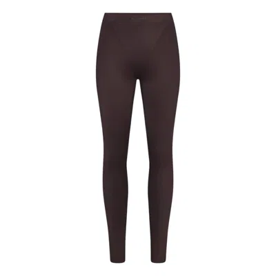 Nike (wmns)  X Skims Shine High-waisted V-panel 26"" Leggings 'phoenix' In Brown