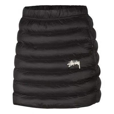 Nike (wmns)  X Stussy Logo Skirt 'black White'