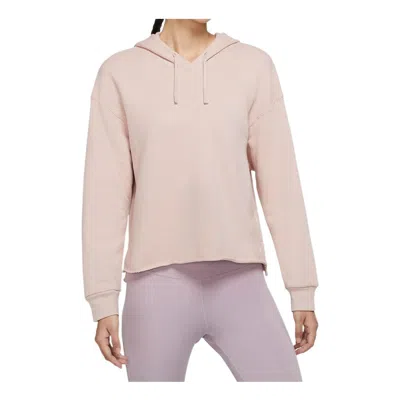 Nike (wmns)  Yoga Cover-up Hoodie 'pink' In Neutral