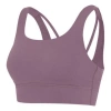 Nike (wmns)  Zenvy Longline Medium-support Padded Sports Bra 'violet Dust' In Purple