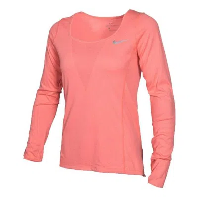 Nike (wmns)  Zonal Cooling Relay Long Sleeve Top 'red Pink'