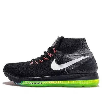 Nike (wmns)  Zoom All Out Flyknit 'black White Green'