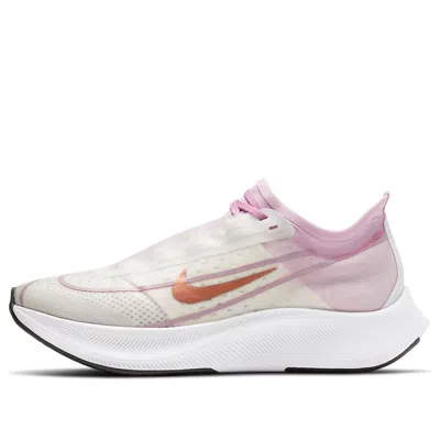 Nike (wmns)  Zoom Fly 3 'white Light Arctic Pink Bronze'