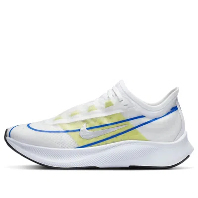 Nike (wmns)  Zoom Fly 3 'white Silver Blue Lime'