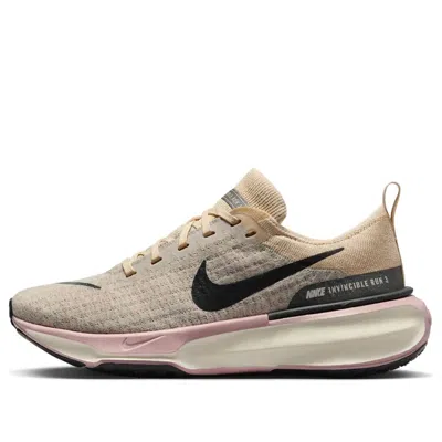 Nike (wmns)  Zoomx Invincible Run 3 Premium 'sanddrift Pink Oxford Light Soft Pink Anthracite' In Brown
