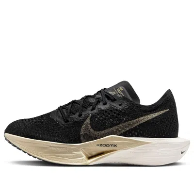 NIKE (WMNS) NIKE ZOOMX VAPORFLY NEXT% 3 'BLACK METALLIC GOLD GRAIN'
