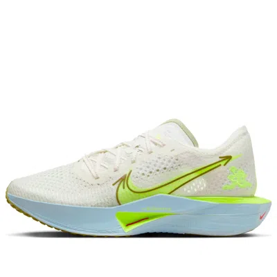 Nike (wmns)  Zoomx Vaporfly Next% 3 'sail Glacier Blue Volt' In Green