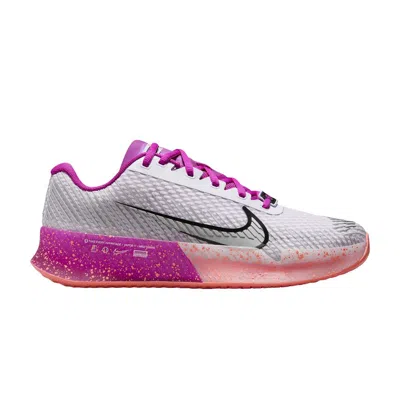 Pre-owned Nike Wmns Court Air Zoom Vapor 11 Premium Hc 'nyc Tournament Pack' In Silver