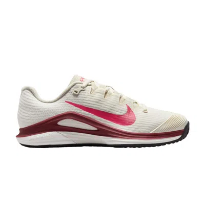 Pre-owned Nike Wmns Court Air Zoom Vapor 12 Clay 'team Red Rush Pink' | Cream | Women's Size 9 In White