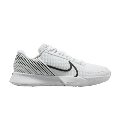Pre-owned Nike Wmns Court Air Zoom Vapor Pro 2 'white Black'