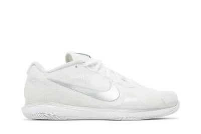 Pre-owned Nike Wmns Court Air Zoom Vapor Pro 'white Metallic Silver' Cz0222-108 In White/metallic Silver