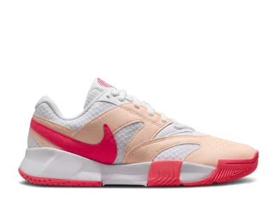 Nike Wmns Court Lite 4 'crimson Tint Hot Punch' In Pink