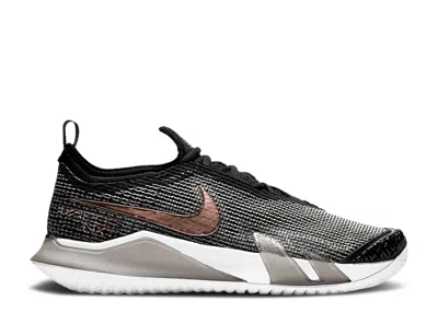 Nike Wmns Court React Vapor Nxt 'black Metallic Red Bronze'