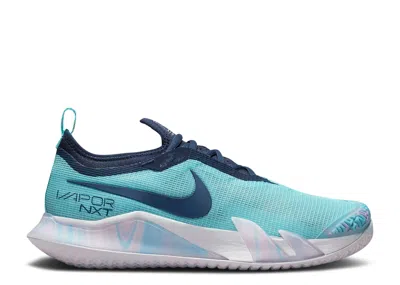 Nike Wmns Court React Vapor Nxt 'glacier Ice Midnight Navy' In Blue