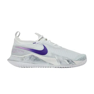 Pre-owned Nike Wmns Court React Vapor Nxt 'photon Dust Court Purple' In Grey