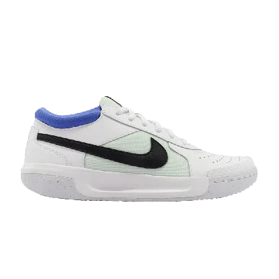 Pre-owned Nike Wmns Court Zoom Lite 3 'white Blue Green'