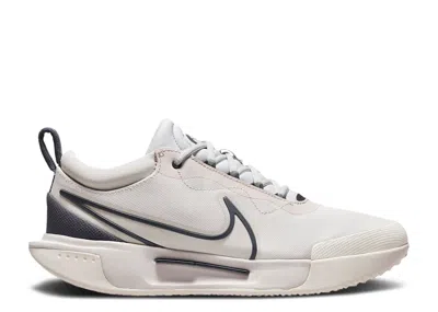 Nike Wmns Court Zoom Pro Hc 'phantom Iron Grey' In White