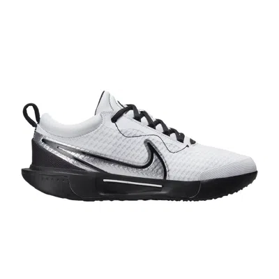 Pre-owned Nike Wmns Court Zoom Pro Hc 'white Black'
