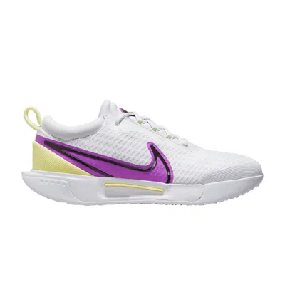 Pre-owned Nike Wmns Court Zoom Pro Hc 'white Fuchsia Dream'