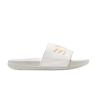 Pre-owned Nike Wmns Offcourt Slide 'sail Crimson Tint' | Cream | Women's Size 5