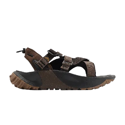 Pre-owned Nike Wmns Oneonta Sandal 'black Cocao Wow'