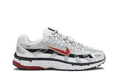 Pre-owned Nike Wmns P-6000 Cnpt 'metallic Silver Red' Bv1021-101 In White