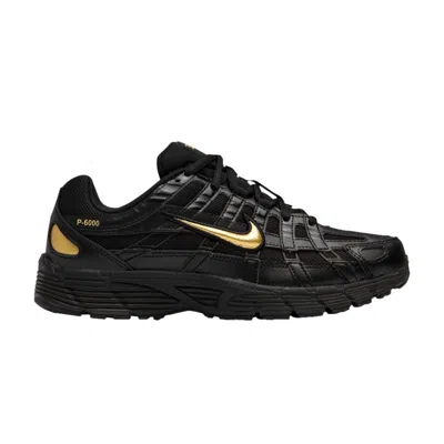 Pre-owned Nike Wmns P-6000 Essential 'black Metallic Gold'