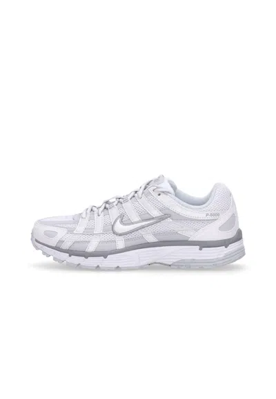 Nike Wmns P-6000 Mtlc Summit White/white/pure Platinum Women's Low Shoe In Multi