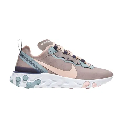 Pre-owned Nike Wmns React Element 55 'pumice' In Pink