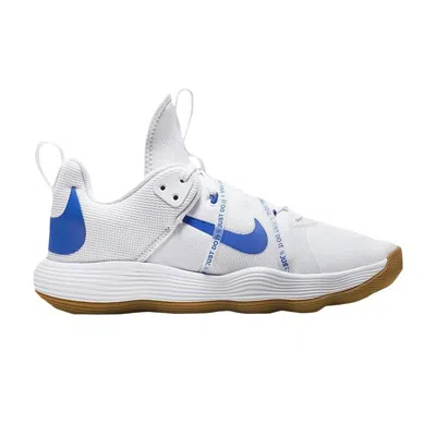 Pre-owned Nike Wmns React Hyperset 'game Royal Gum' Sample | White | Women's Size 9