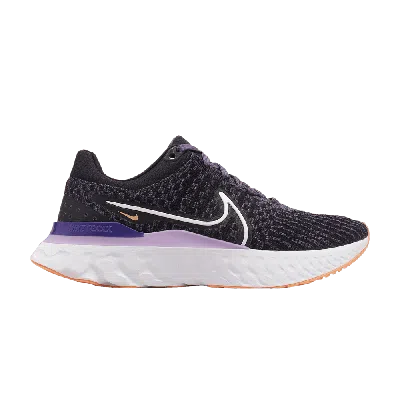 Pre-owned Nike Wmns React Infinity Run Flyknit 3 'cave Purple Orange'