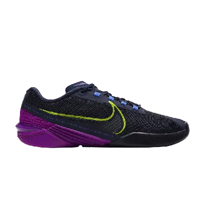 Pre-owned Nike Wmns React Metcon Turbo 'blackened Blue Red Plum'