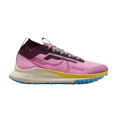 Pre-owned Nike Wmns React Pegasus Trail 4 Gore-tex 'pink Spell Night Maroon' | Women's Size 11