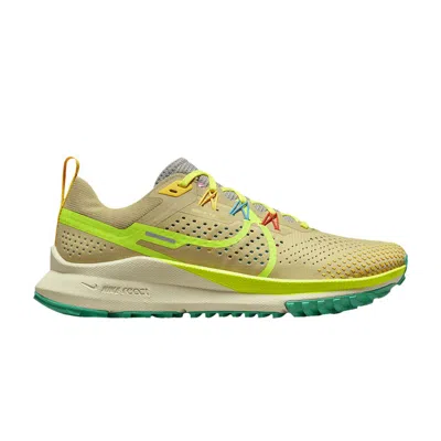 Pre-owned Nike Wmns React Pegasus Trail 4 'team Gold Volt'