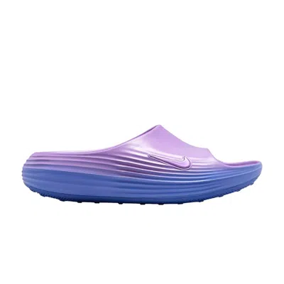 Pre-owned Nike Wmns Reactx Rejuven8 Slide 'bright Violet Sapphire' | Purple | Women's Size 13
