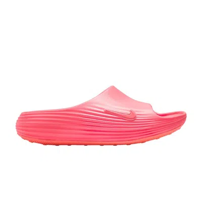 Pre-owned Nike Wmns Reactx Rejuven8 Slide 'hot Lava' | Pink | Women's Size 10