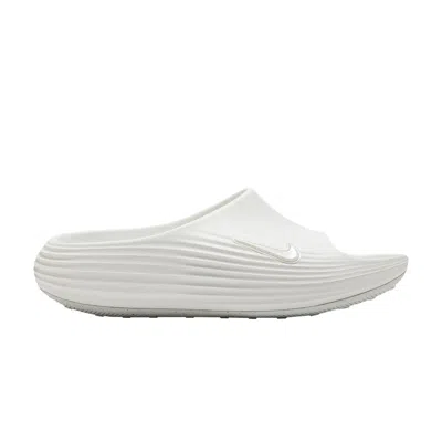 Pre-owned Nike Wmns Reactx Rejuven8 Slide 'sail' | White | Women's Size 12