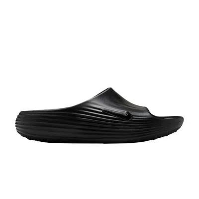 Pre-owned Nike Wmns Reactx Rejuven8 Slide 'triple Black' | Women's Size 11