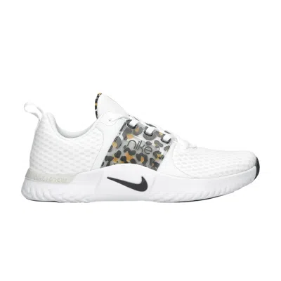 Pre-owned Nike Wmns Renew In-season Tr 10 Premium 'leopard' In White