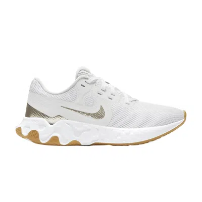 Pre-owned Nike Wmns Renew Ride 2 'platinum Tint Metallic Gold Star' | White | Women's Size 11