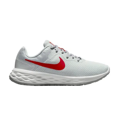 Pre-owned Nike Wmns Revolution 6 Next Nature 'pure Platinum Light Crimson' In Grey