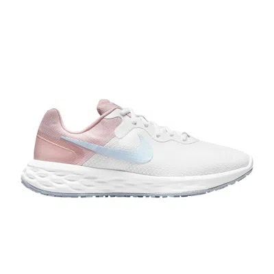 Pre-owned Nike Wmns Revolution 6 Next Nature 'white Pink Glaze Hydrogen'