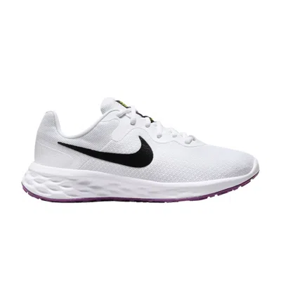 Pre-owned Nike Wmns Revolution 6 Wide 'white Vivid Purple'