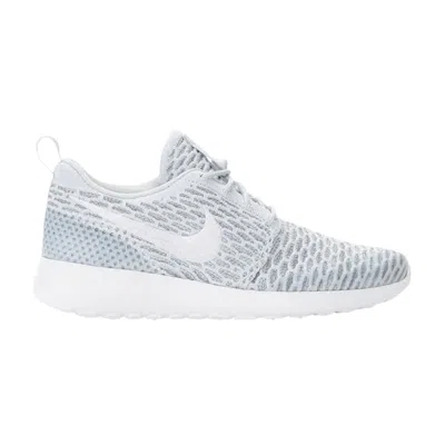 Pre-owned Nike Wmns Roshe One Flyknit 'pure Platinum' | White | Women's Size 7.5