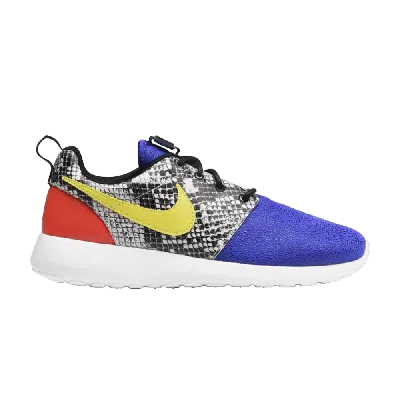 Pre-owned Nike Wmns Roshe One Lx 'python Pack' In Blue