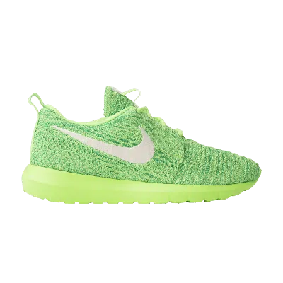 Pre-owned Nike Wmns Roshe One Nm Flyknit 'voltage Green'