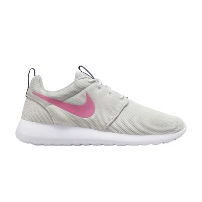 Pre-owned Nike Wmns Roshe One 'pure Platinum Laser Pink' In White