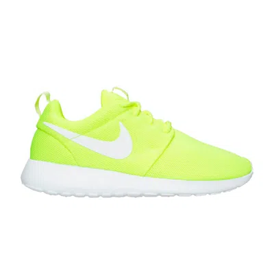 Pre-owned Nike Wmns Roshe One 'volt White' | Green | Women's Size 6