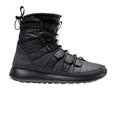 Pre-owned Nike Wmns Roshe Run Hi Sneakerboot | Black | Women's Size 7